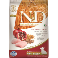 Farmina N&D Dog Low Grain Chicken & Pomegranate Pup Mini 