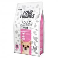 Four Friends Dog Adult Small Breed Tørrfôr til Små Hunderaser med Kyllingsmak 