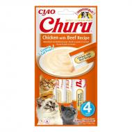 Churu Cat Creamy Chicken with Beef Kattesnacks 