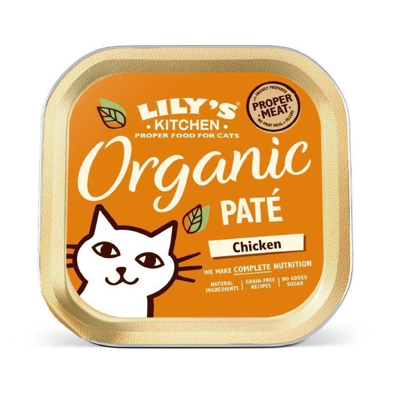 Organic Chicken Patè Våtfôr til katt 85 g