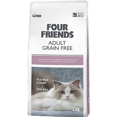 Four Friends Cat Adult Grain Free Tørrfôr til Katt