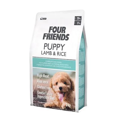 Four Friends Puppy Lamb & RiceTørrfôr til Valp med lam og ris