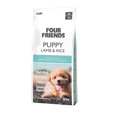 Four Friends Puppy Lamb & RiceTørrfôr til Valp med lam og ris