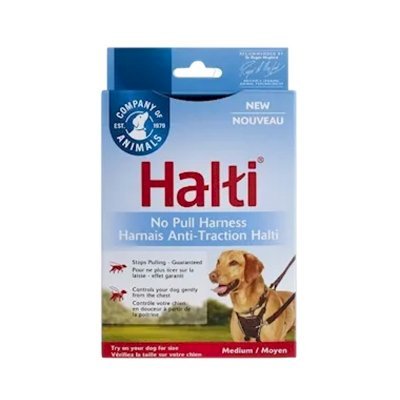 Halti Antitrekk Hundesele  Sort