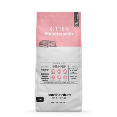 Nordic Nature Kitten Tørrfôr til kattunge