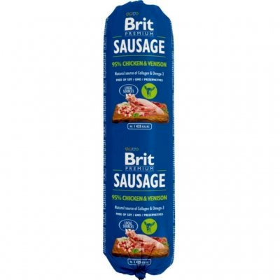 Brit Premium Brit pølse kylling og vilt