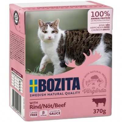 Bozita Cat Kylling & Biff i Saus Våtfôr til katt